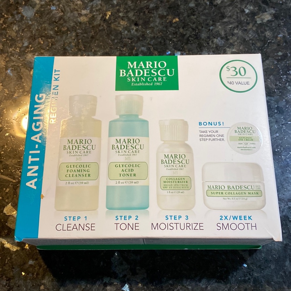 Mario Badescu Skincare Anti Aging Kit new